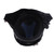 Universal Motorcycle Scooter Synthetic Leather Open Face Half Helmet &amp; Visor UV Goggles Black