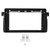 9in Car Radio Stereo Fascia Surround Panel Dash Installation Kit for 3 Series E46 1998‑2005