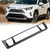 Carbon Fiber Style Seats Heating Switch Control Decor Strip Cover Trim Fit for RAV4 2019