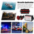 2PCS 12 V Universal Double Tone Horn Car Motorcycle Air Horn Loud Electric Snail Horn Waterproof Horn High/Low Tune with 10 Sounds Horn Controller