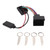 Car Stereo Bluetooth 5.0 AUX Adapter Audio Cable Replacement for Ford Mondeo 2005‑ 6000 CD MP3