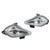 12V Front LED Headlights with Bulbs 5 Wires 4 Plugs for 150CC 200CC 250CC 300CC Chinese ATVs