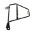 Black Motorcycle Saddle Bracket Iron Rustproof Motorcycle Saddlebag Luggage Rack Replacement for CB350 Hness 2021‑2023