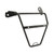 Black Motorcycle Saddle Bracket Iron Rustproof Motorcycle Saddlebag Luggage Rack Replacement for CB350 Hness 2021‑2023