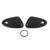 2PCS Side Rearview Mirror Cover Left Right Dry Carbon Fiber Stylish Door Mirror Cap for GR86 2022 Onwards Diamond Design