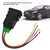 12V 4-Pole Push Button Switch for Toyota with LED Background Indicator Light