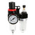 Air Filter Pressure Regulator,Oil Water Separator Trap Air Compressor Filter Airbrush Compresso