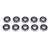 10PCS 6001RS Bearing Deep Groove Ball Bearings 6001‑2RS for Electric Motor Bike Wheels Pool Pumps