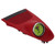 Upper Dashboard Clock Cover 982 858 189 E OL7 Center Dash Clock Bezel Replacement for 718 2016‑2020 Bordeaux Red
