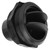 82/75/46mm Air Conditioning Outlet Long Type Black Round for Bus Construction Vehicle