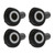 4sets Carburetor Vacuum Diaphragms Plunger Kit Replacement for Vmax 1200 VMX1200 1985‑2007