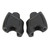 2PCS Handlebar Riser CNC Aluminum Alloy Replacement for Benelli TRK502X 502C TNT250 TNT300 Black