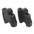 2PCS Handlebar Riser CNC Aluminum Alloy Replacement for Benelli TRK502X 502C TNT250 TNT300 Black