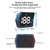 Head Up Display, GPS Speedometer Universal Car Heads-up Display 3 Inch MPH Speed Meter with Compass Overspeed Alarm for All Vehicles, Plug and Play