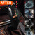 Electric LHD Automatic LED Gear Shift Knob Retrofit Kit Fits for BMW E46 E60 E61 Refit for F30 StyleGlossy Black