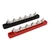 2Pcs DC12V‑48V 150A Power Distribution Block 6 Studs M6 Battery Bus Bar for Car RV Yacht Boat Black Red