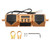 Motorcycle Stereo Speaker Handlebar Mount MP3 Music Player IP54 Waterproof Universal Audio Amplifier System