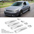 Stainless Steel Electroplate Door Handle Fits for Skoda Octavia 2005-2012