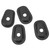 4PCS Large Gasket Plastic Excellent Sealing Long Lasting Use for YZF 600 YZF‑R6 YZF‑R1 YZS 1000 FAZER