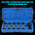 16Pcs 14mm x 1.25 Spark Plug Thread Repair Tool Kit M16 Tap W/ Portable Case