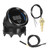 52mm Water Temperature Gauge Car Digital Meter LED Display 20-120℃ with Sensor Alarm Function for Car Truck Motorcycle