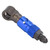 Brake Line Quick Release Connect Adapter Fitting Curved Universal for Oil Fuel Fluid HoseBlue