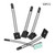 50pcs Self Adhesive Adjustable Clips Fastens Car Cable Wire Tie Clamp Organizer Black