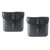 1Pair Motorcycle Saddlebags Waterproof Wear Resistant PU Leather Side Tool Bag for Motorbike