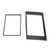 Car Radio Stereo Fascia DVD CD Player Frame 2 DIN Dashboard Mount Trim Black Replacement for Mark X 2004‑2009
