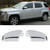 2pcs Electroplate Side Rearview Mirror Half Cover Trim Fits for Equinox Terrain 10-14