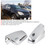 2pcs Electroplate Side Rearview Mirror Half Cover Trim Fits for Equinox Terrain 10-14