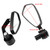 2Pcs 7/8inch 22mm Universal Motorcycle Handlebar End Rearview Mirror Rear View Side Mirrors
