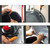 Motorcycle Rear Box Helmet Luggage Storage Top Case Large Capacity Universal for Electromobile Lemon Yellow Large Size