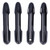 4Pcs Exterior Door Handle Cover Trim Carbon Fiber Style Decor Fit for RAV4 2019‑2021