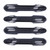 4Pcs Exterior Door Handle Cover Trim Carbon Fiber Style Decor Fit for RAV4 2019‑2021