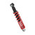 250mm/9.8in Motorcycle Shock Absorber with Red Spring Universal for 50cc‑125cc Dirt Pit Bike ATV Go Kart