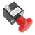 Emergency Push Button Switch DC80V Reliable Emergency Stop Switch Replacement for Albright Electric Stacker Forklift Pallet Car 125A