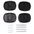 4PCS Jack Pads Set Wheel Foot Leg Support Stop Leveller Parking Auxiliary Balance Pads for RV Trailer Caravan