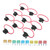 Inline Fuse Holder ATC/ATO AddaCircuit with 10pcs Fuse for Car ATVs UTVs SUVs Motorcycles
