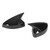 1 Pair Side Door Mirror Cover Rear View Mirror Housing Replacement for A3 S3 8V RS3 2013‑2019 Glossy Black