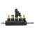 Tire Changer Machine Air Control Foot Pedal Valve 5 Way Aluminium Alloy 36mm Hole Distance Replacement Supplies