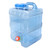 15L RV Water Tank Food Grade PC Portable Transparent Fresh Water Container with Faucet for Trailers Yacht Camper