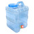 15L RV Water Tank Food Grade PC Portable Transparent Fresh Water Container with Faucet for Trailers Yacht Camper