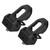 1 Pair Black Hood Latch Locking Catch Buckle Fits for Jeep Wrangler JK and Unlimited 2007-2020