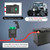 LED Light Bar Wiring Harness Kit, 300W 2 Leads 16 AWG Universal LED Work Light Bar Wiring Harness with 12V 40A Relay On & Off Switch for Off-Road Vehicles Fit 4 Lights