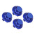 4pcs 3in Wheel Center Hub Caps A1714000025 Replacement for Mercedes Benz A C E SLK ClassBlue