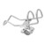 Fishing Rod Holder Marine Grade 316 Stainless Steel Rail Mount Fishing Pole Socket Bracket for 25mm Tube Ships Yachts