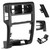 Center Dashboard Console Radio Trim AC Vent Grill Interior Decoration 6N1858071A Fit for CADDY MK2