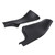2Pcs Car Door Sill Guard Carbon Grain Door Sill Scuff Plate Protector Sticker Replacement for Tesla Model Y 2021‑2024 Rear