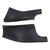 2Pcs Car Door Sill Guard Carbon Grain Door Sill Scuff Plate Protector Sticker Replacement for Tesla Model Y 2021‑2024 Rear
